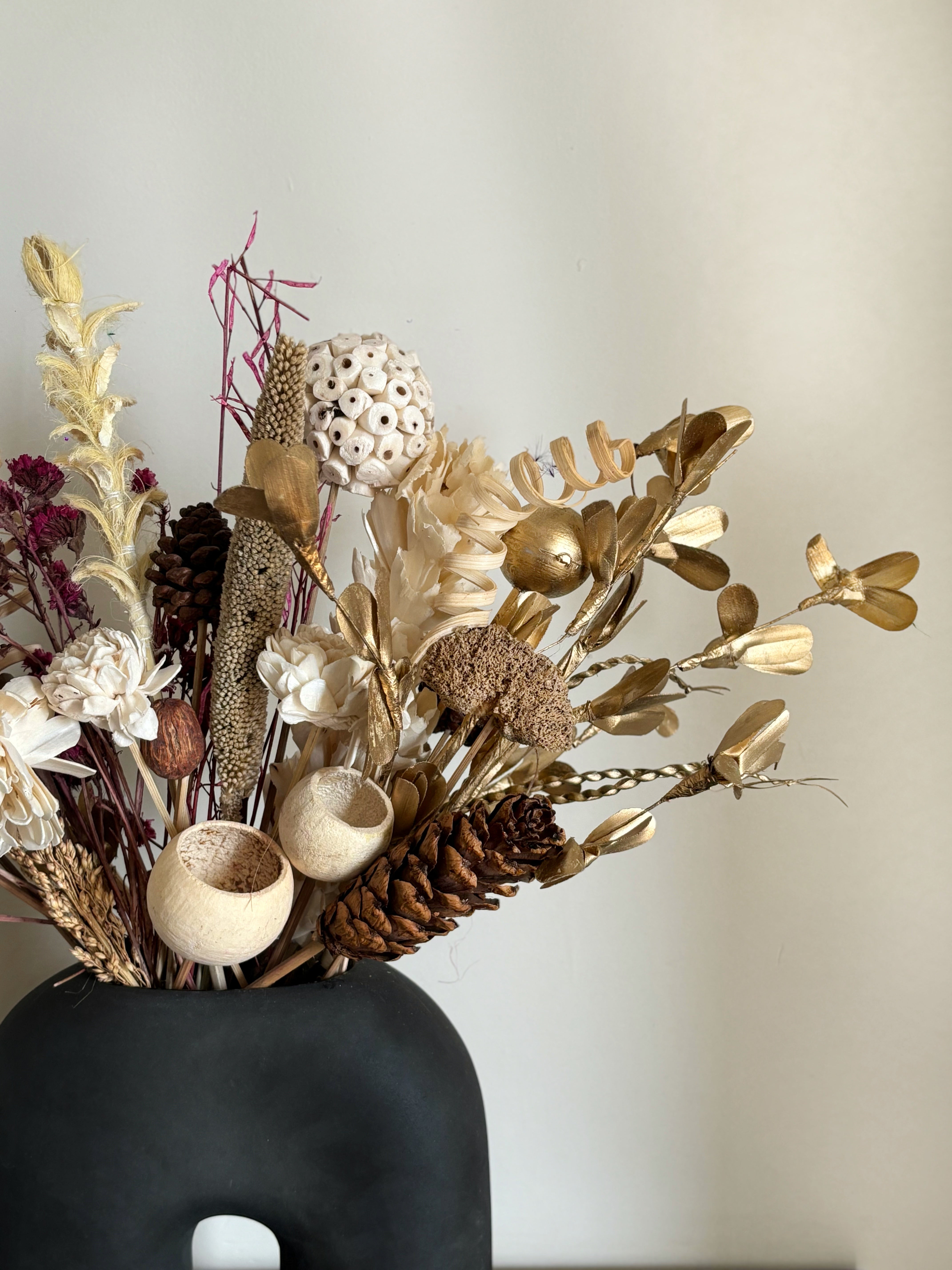 Boho Flora Dried Flower (without Vase) – Casarella